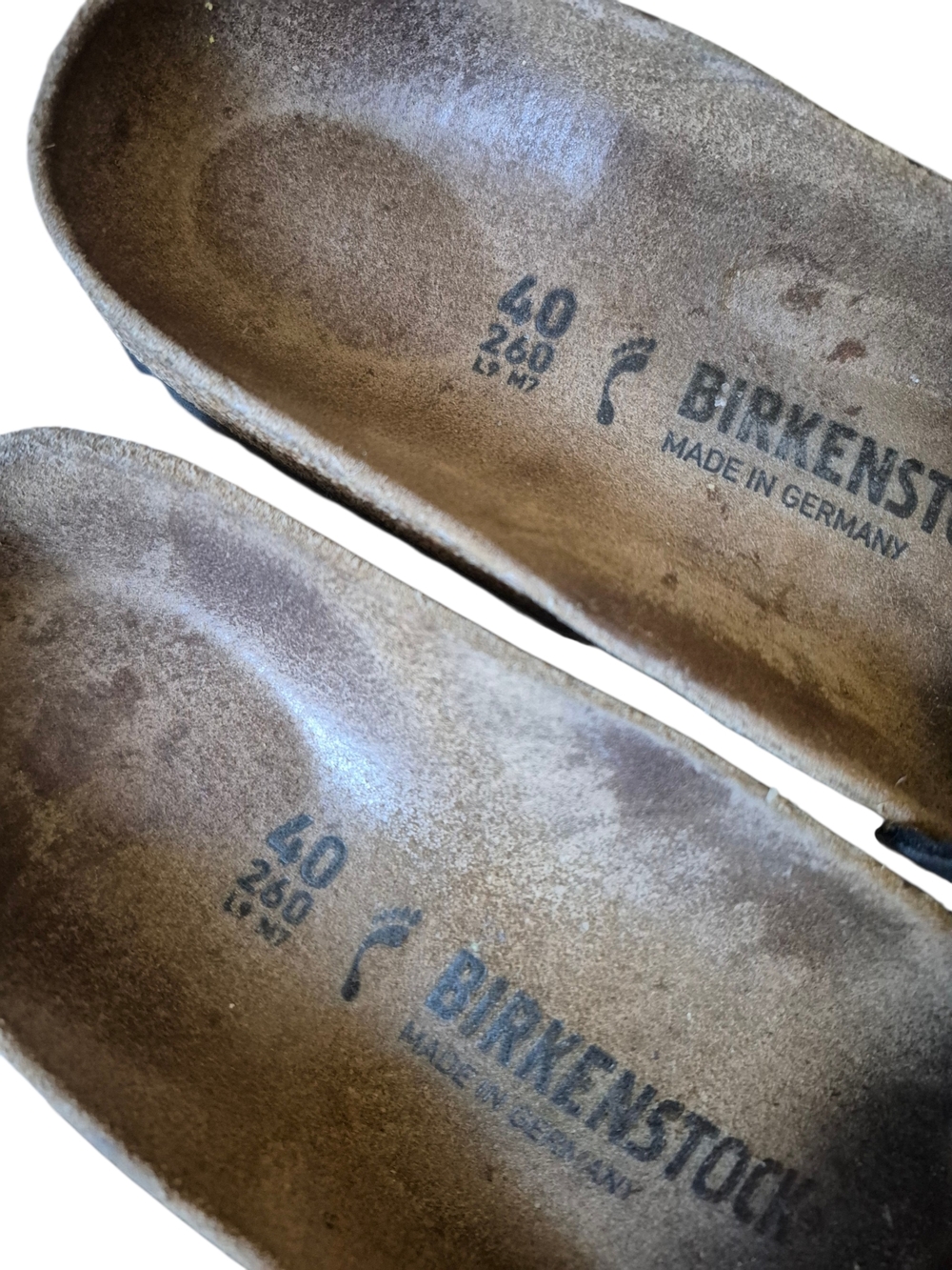 Birkenstock Black Leather Slide Sandals - Picture 7 of 9